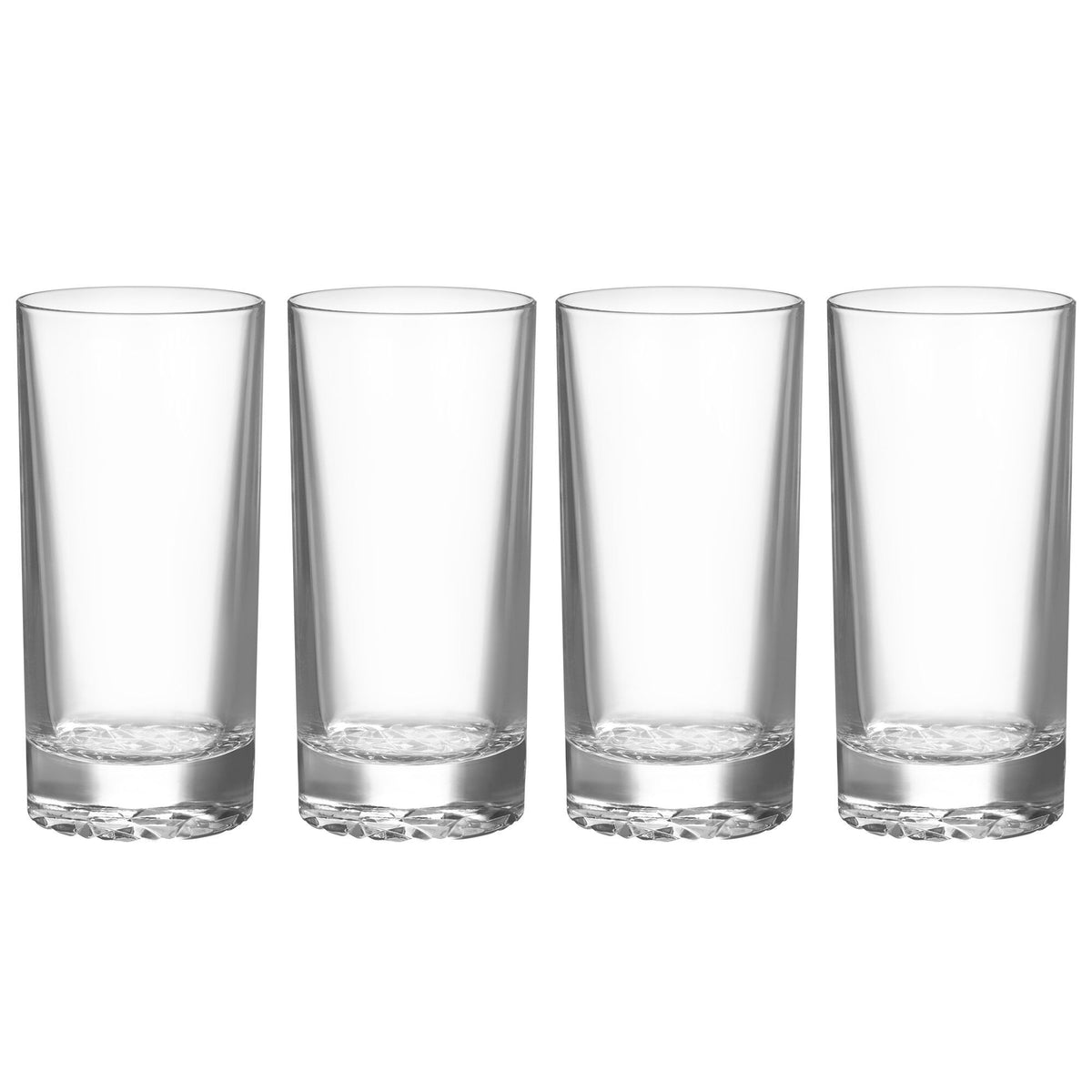Fire Orrefors Highball glas på 35 cl, designet af Lena Bergström