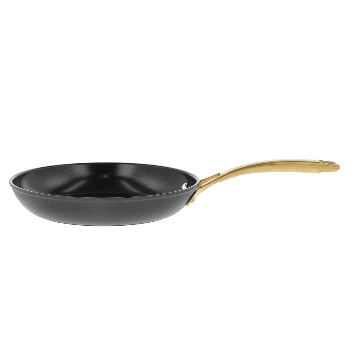 Holm Brasserie stegepande i sort, 24 cm, med keramisk non-stick belægning