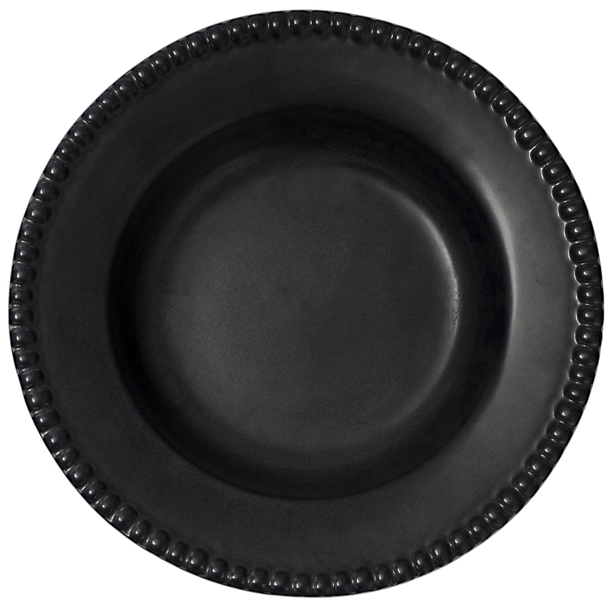 To dybe tallerkener på 26 cm i ink black fra PotteryJo Daria