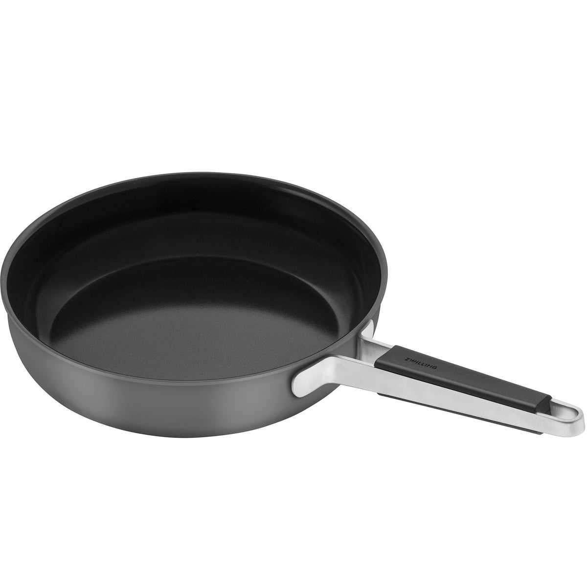 Zwilling Pure stegepande på 28 cm i rustfrit stål og mat grå