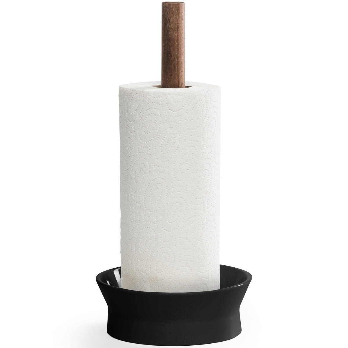 Sort Angel Kitchen køkkenrulleholder fra Born in Sweden