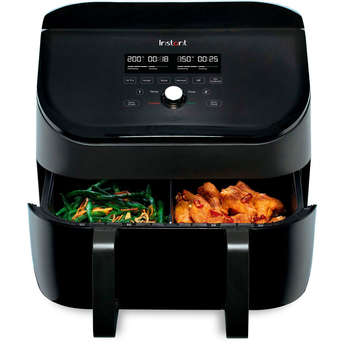 Instant Vortex VersaZone dobbelt airfryer på 8,5 liter