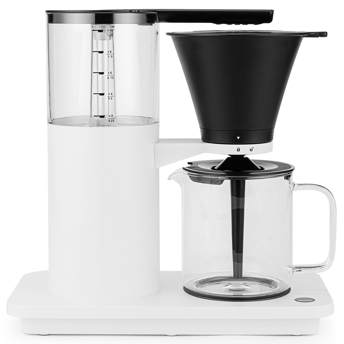 Hvid Wilfa CM11W-A125 kaffemaskine med stilrent design