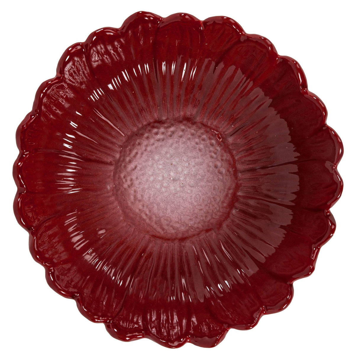Dagny dyb tallerken på 20 cm fra Sagaform med tusindfrydinspireret design