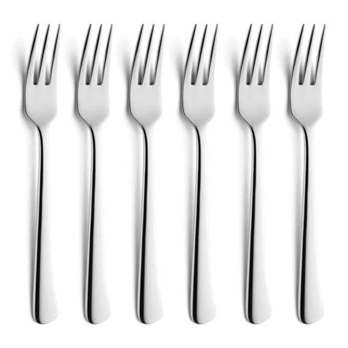 Amefa Chuletero grillgafler 6-pak i rustfrit 18/0-stål