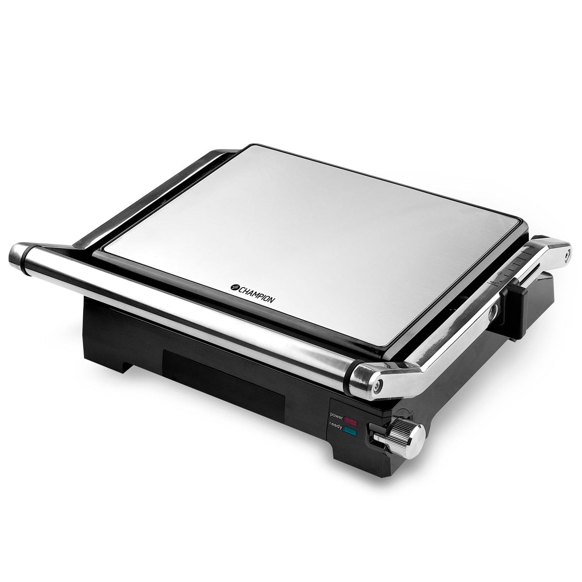 Champion Paninigrill Pro 2-i-1 med bordgrill og non-stick grillplader