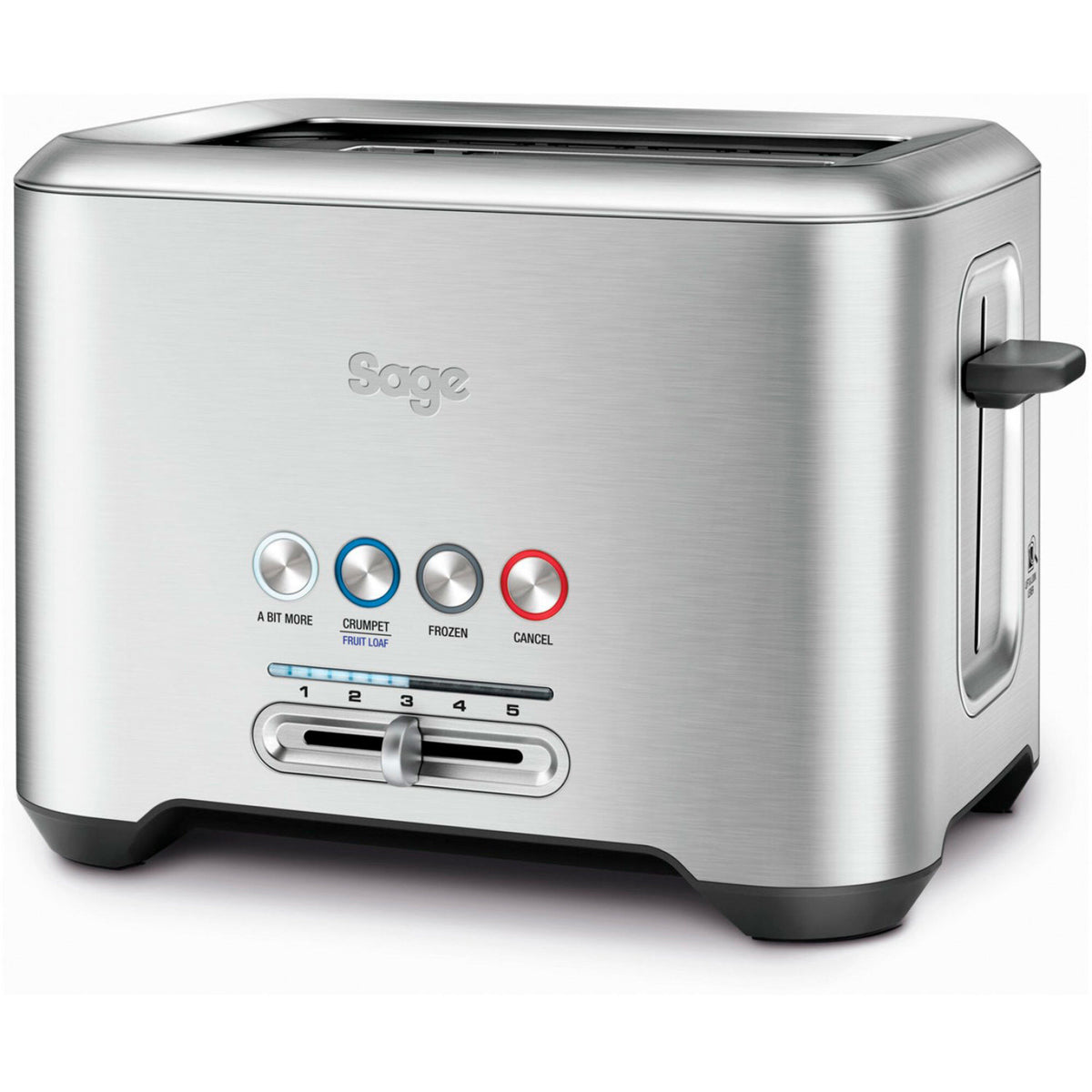 Sage BTA720 toaster med stilfuldt og tidløst design til køkkenbordet