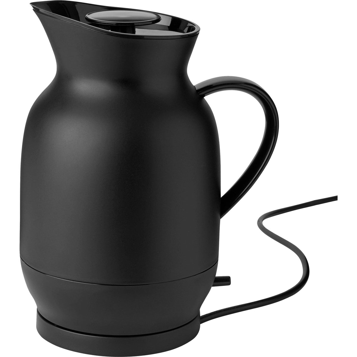 Stelton Amphora elkedel på 1,2 liter i farven soft black
