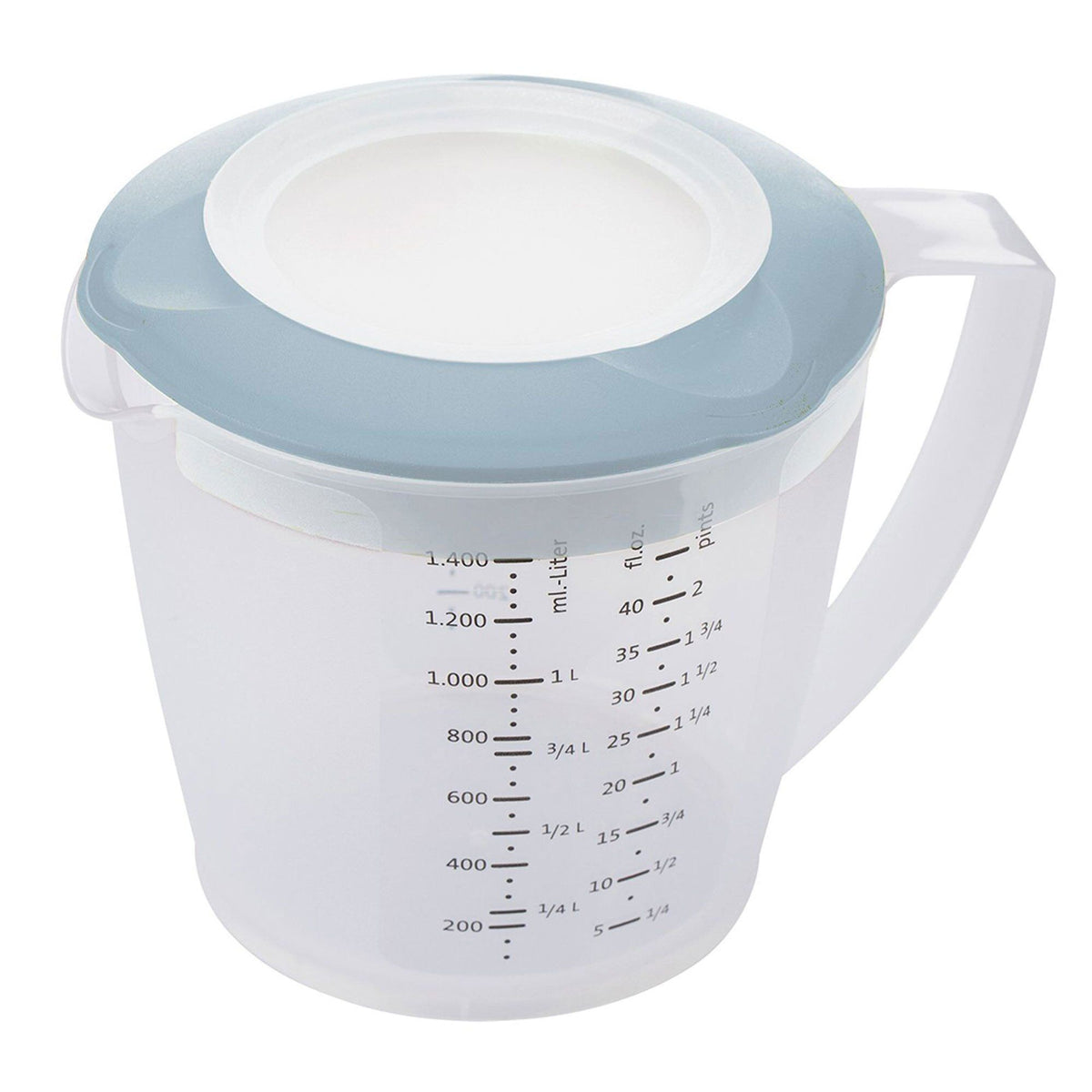 Blå Westmark Helena målekande på 1,4 liter med låg