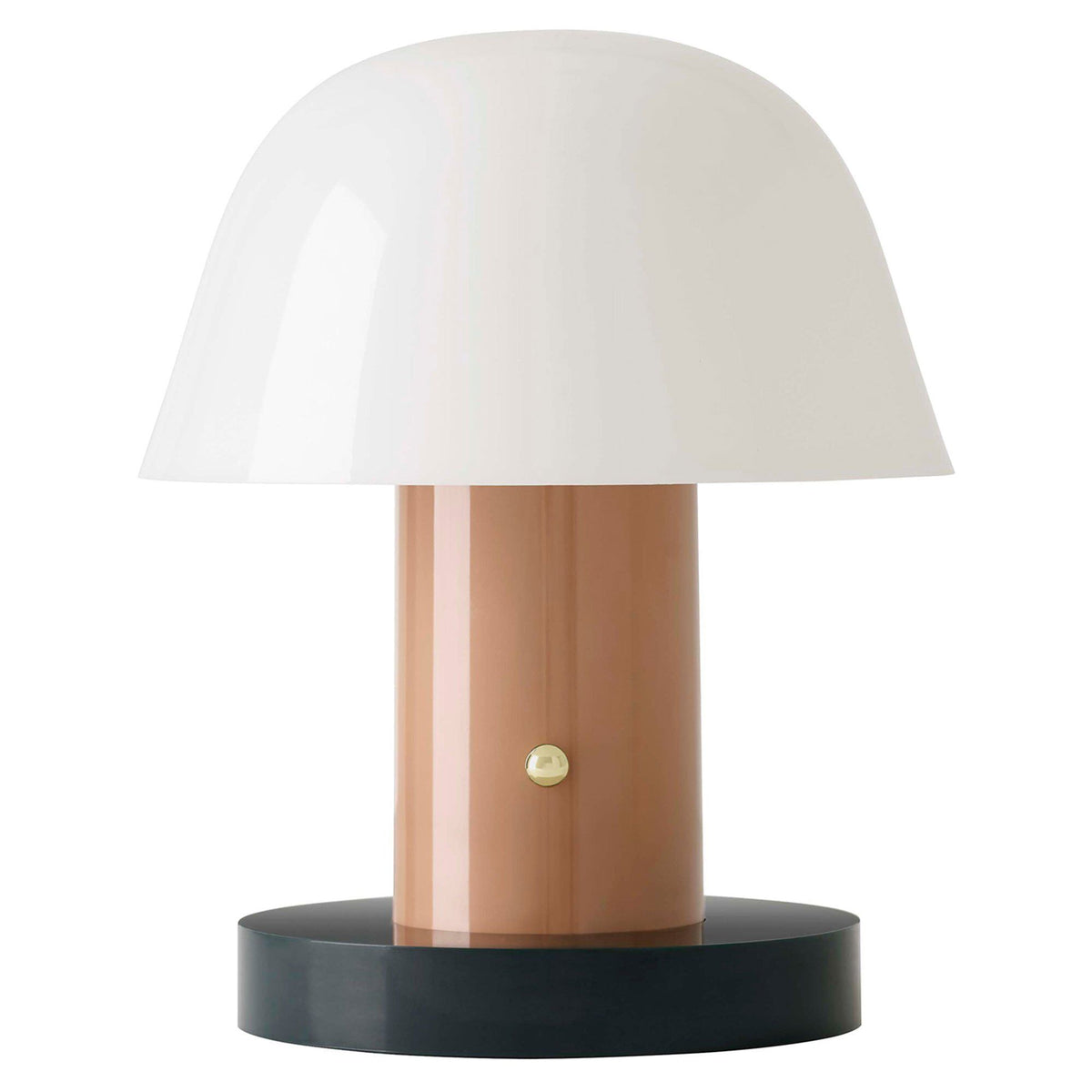 &Tradition Setago JH27 bærbar lampe i nude, designet af Jaime Hayon