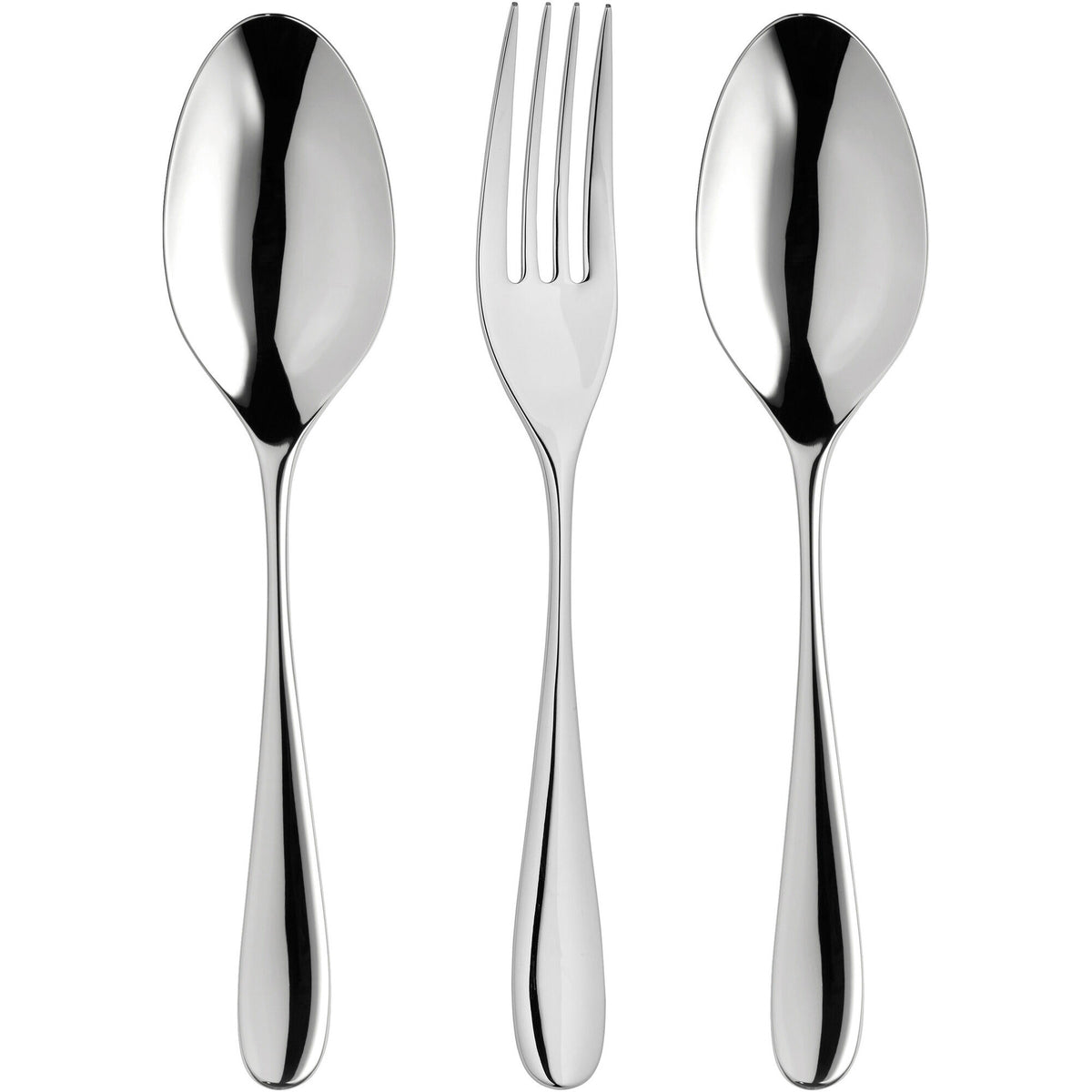 Robert Welch Arden serveringssæt i tre dele af 18/10 rustfrit stål