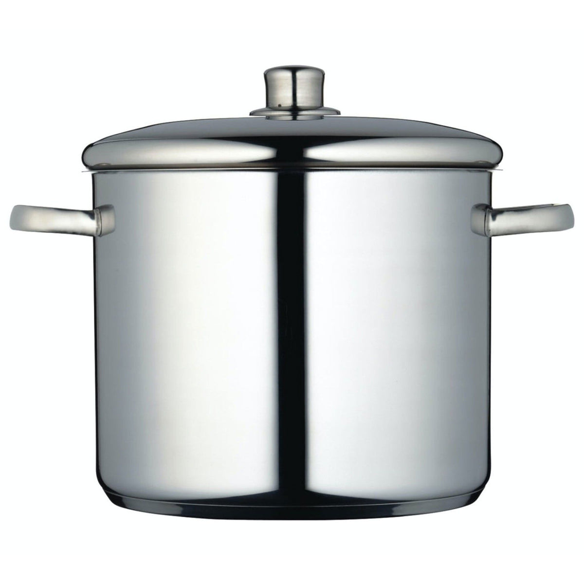 Masterclass gryde med låg i spejlpoleret rustfrit stål, 11 liter