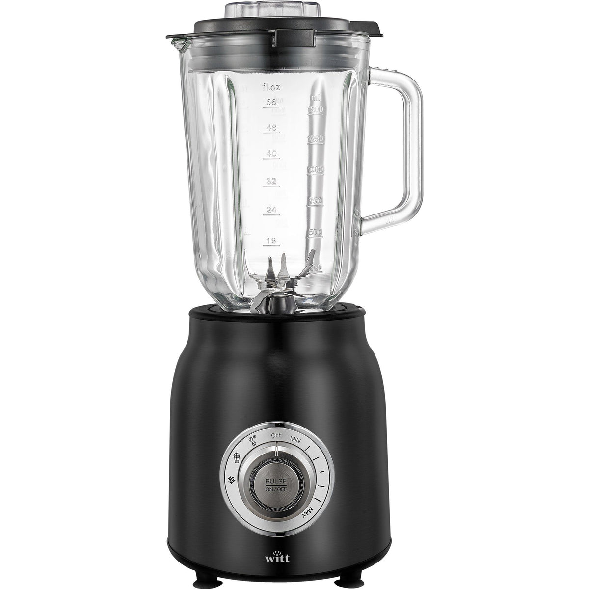 Sort Witt Classic blender med kande på 1,5 liter