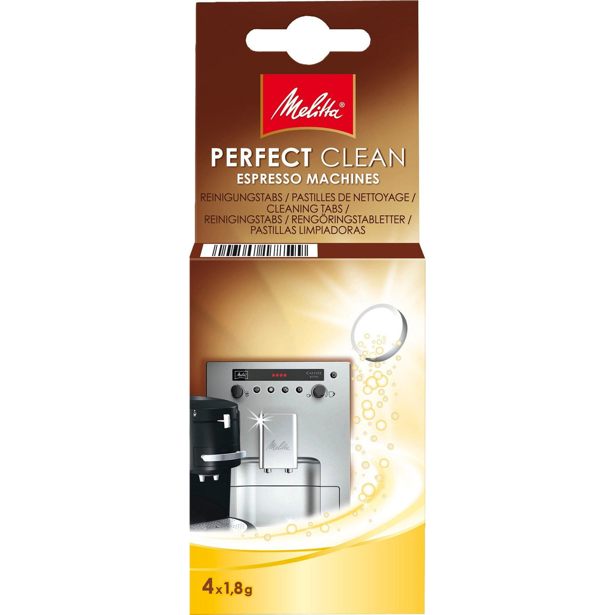 Melitta Perfect Clean rensetabs til rengøring af espressomaskine