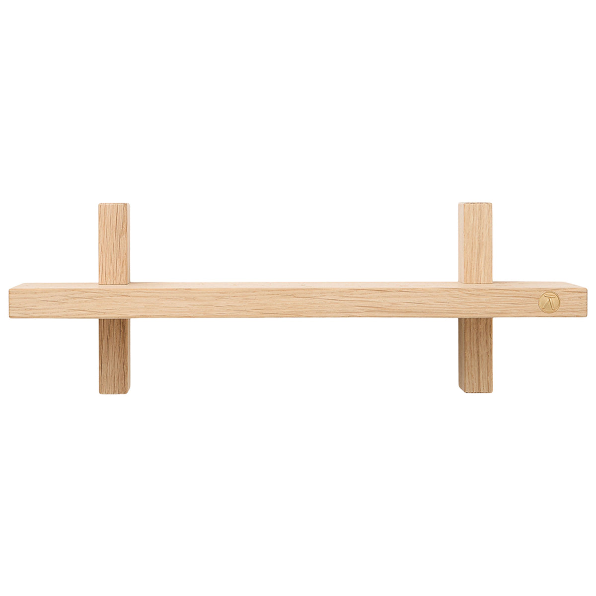 Andersen Treat hylde small i massivt egetræ, 34 x 12 cm