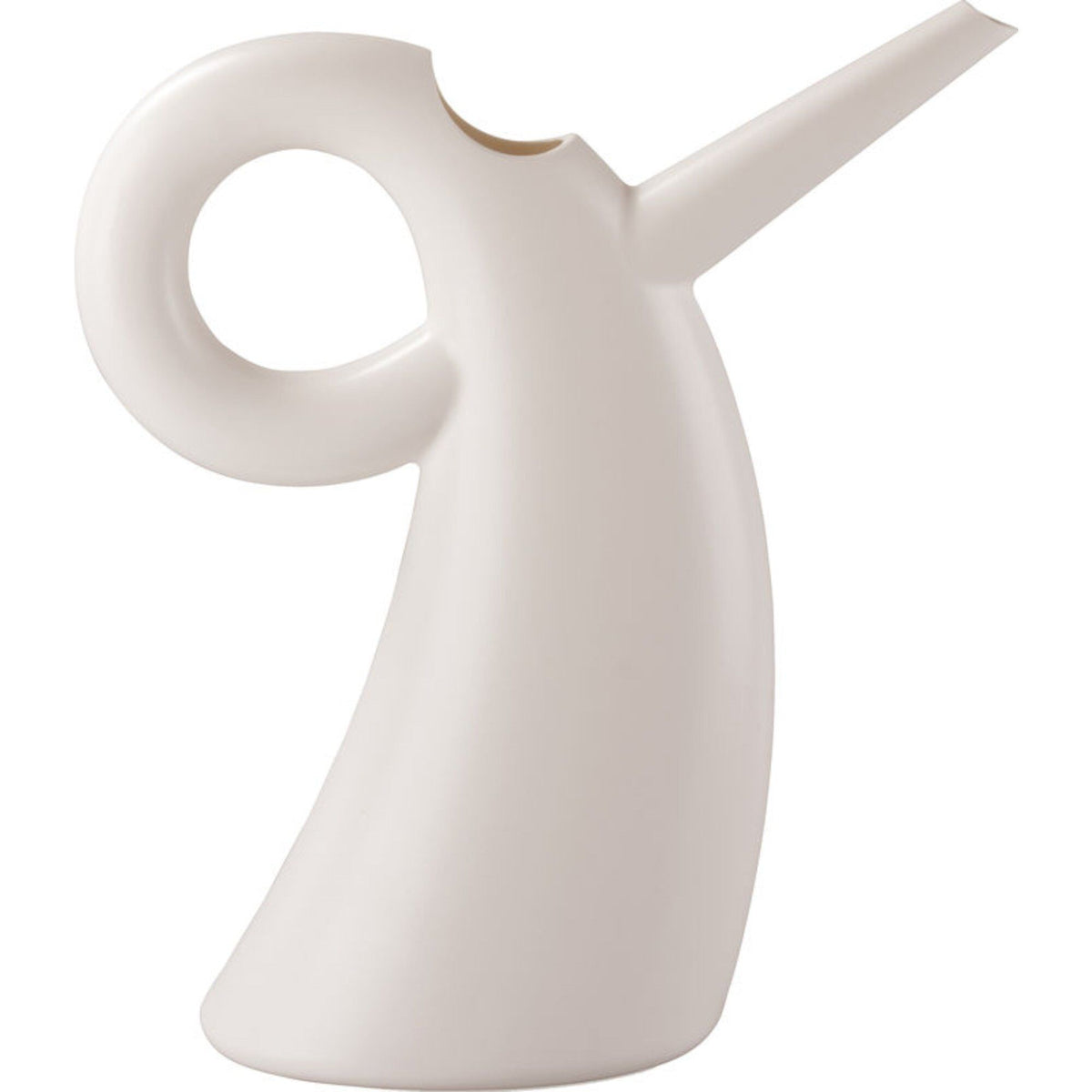 Hvid Alessi Diva vandkande i plast med kapacitet på 1,5 liter