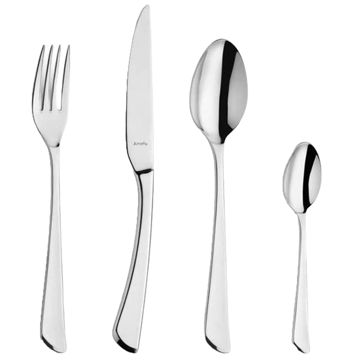 Amefa Juno bestiksæt med 24 dele i minimalistisk design