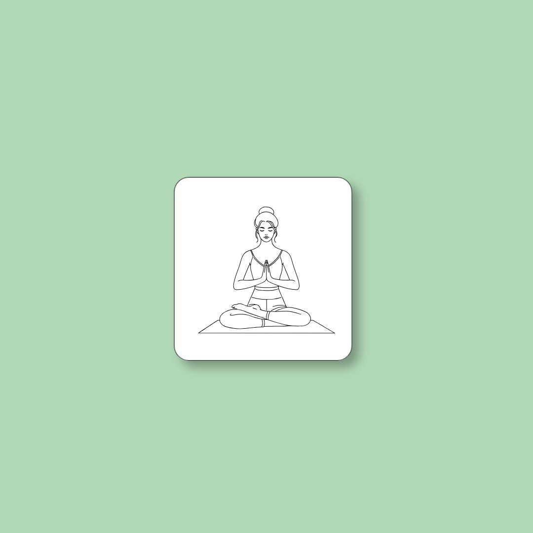 ToDoodle pictogram med motivet Yoga til familiens ugeplan