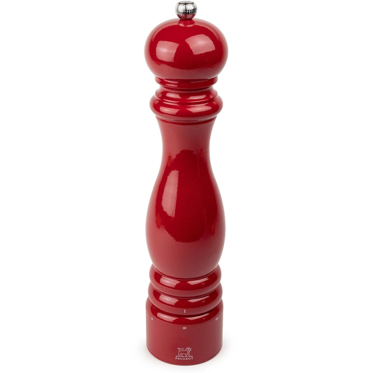 Rød Peugeot Paris u'Select peberkværn på 30 cm i farven Poppy Red
