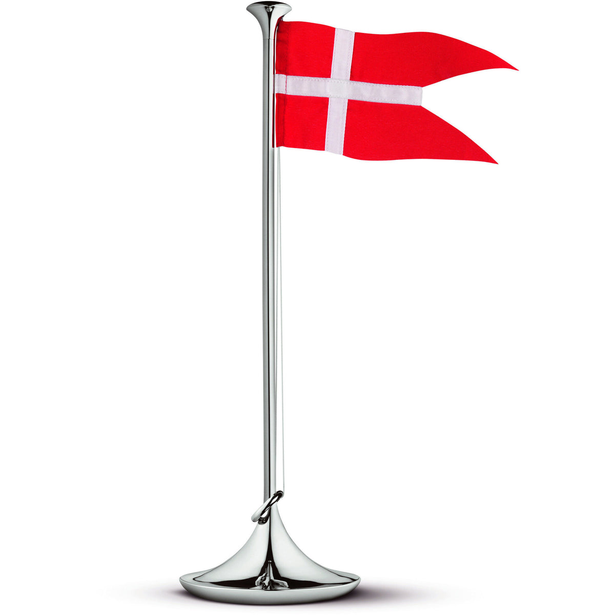 Georg Jensen Georg fødselsdagsflag i rød og hvid