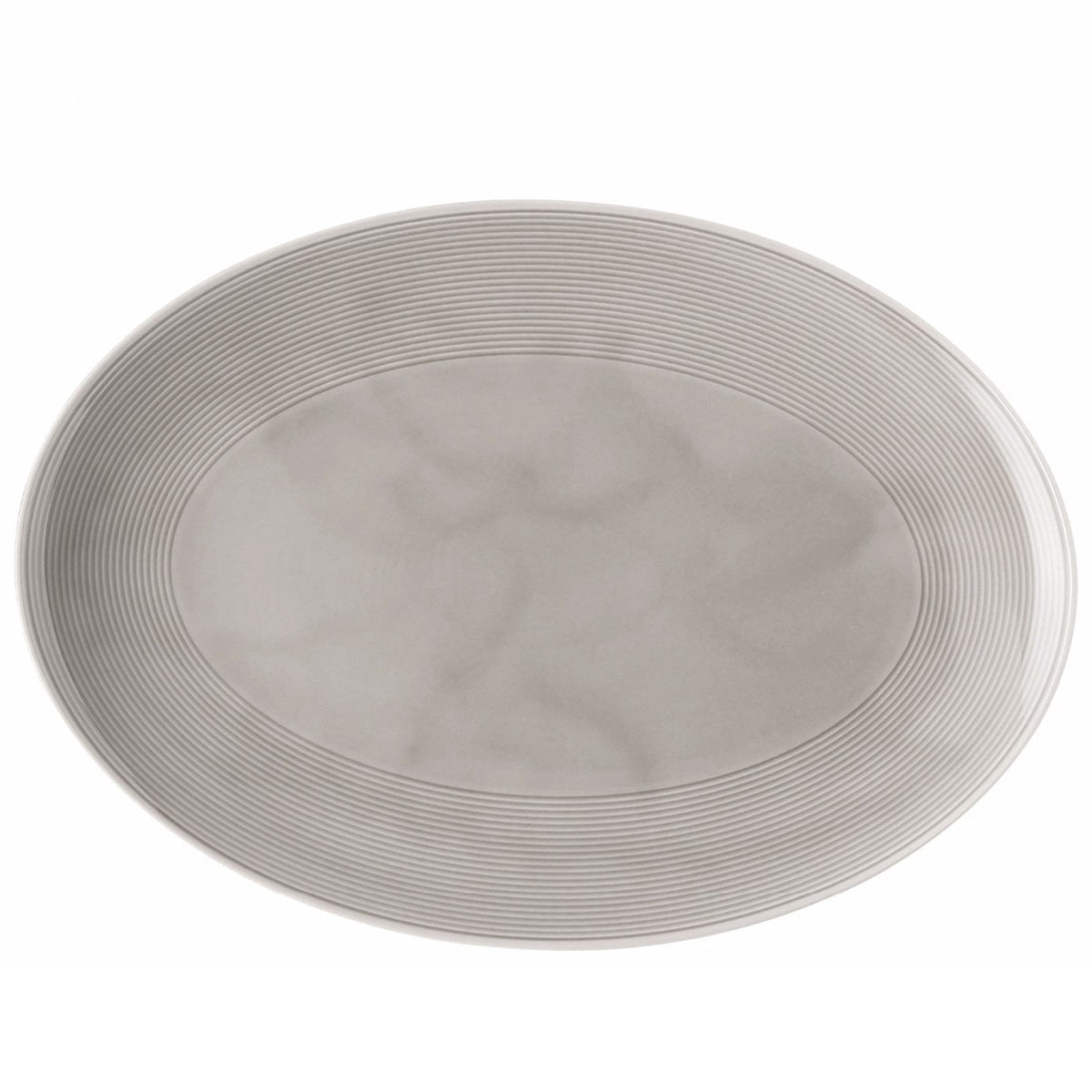 Rosenthal Thomas Loft serveringsfad på 34 cm i den bløde grå farve Moon Grey