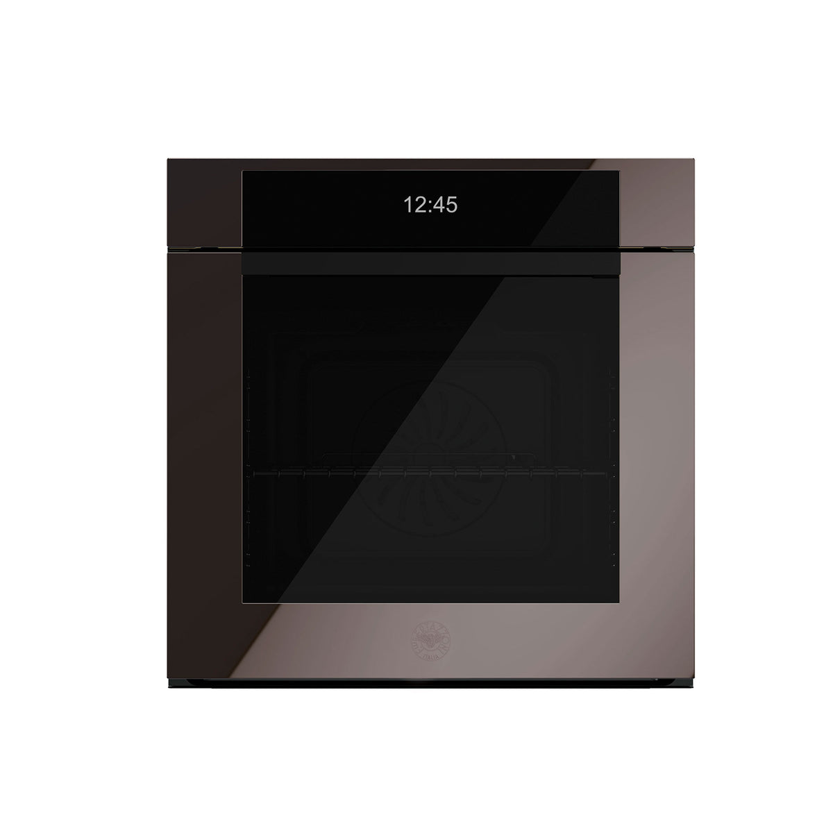 Bertazzoni Modern indbygningsovn i spejlblank sort Mirror Obsidian