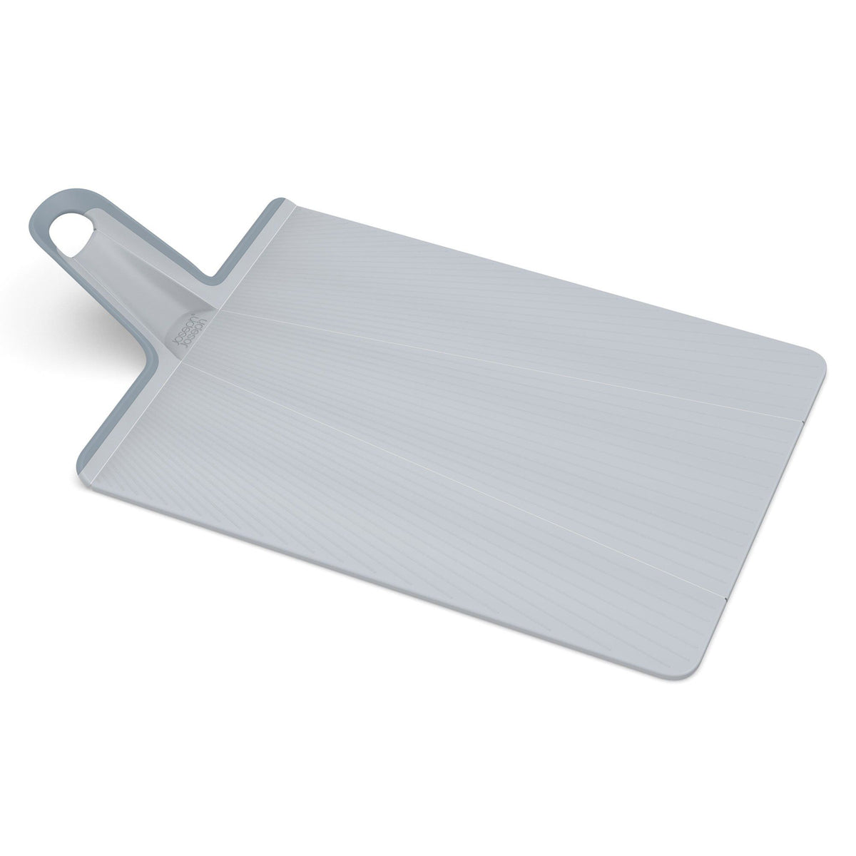 Lyseblåt foldbart Chop2Pot Plus skærebræt fra Joseph Joseph, 45 x 26 cm