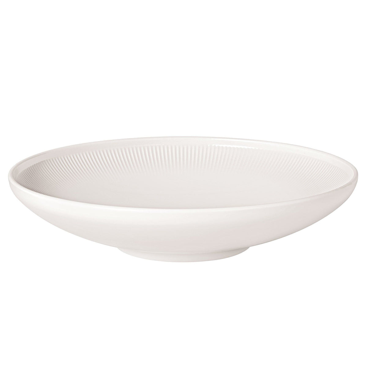 Hvid Afina porcelænsskål fra Villeroy & Boch, diameter 25 cm