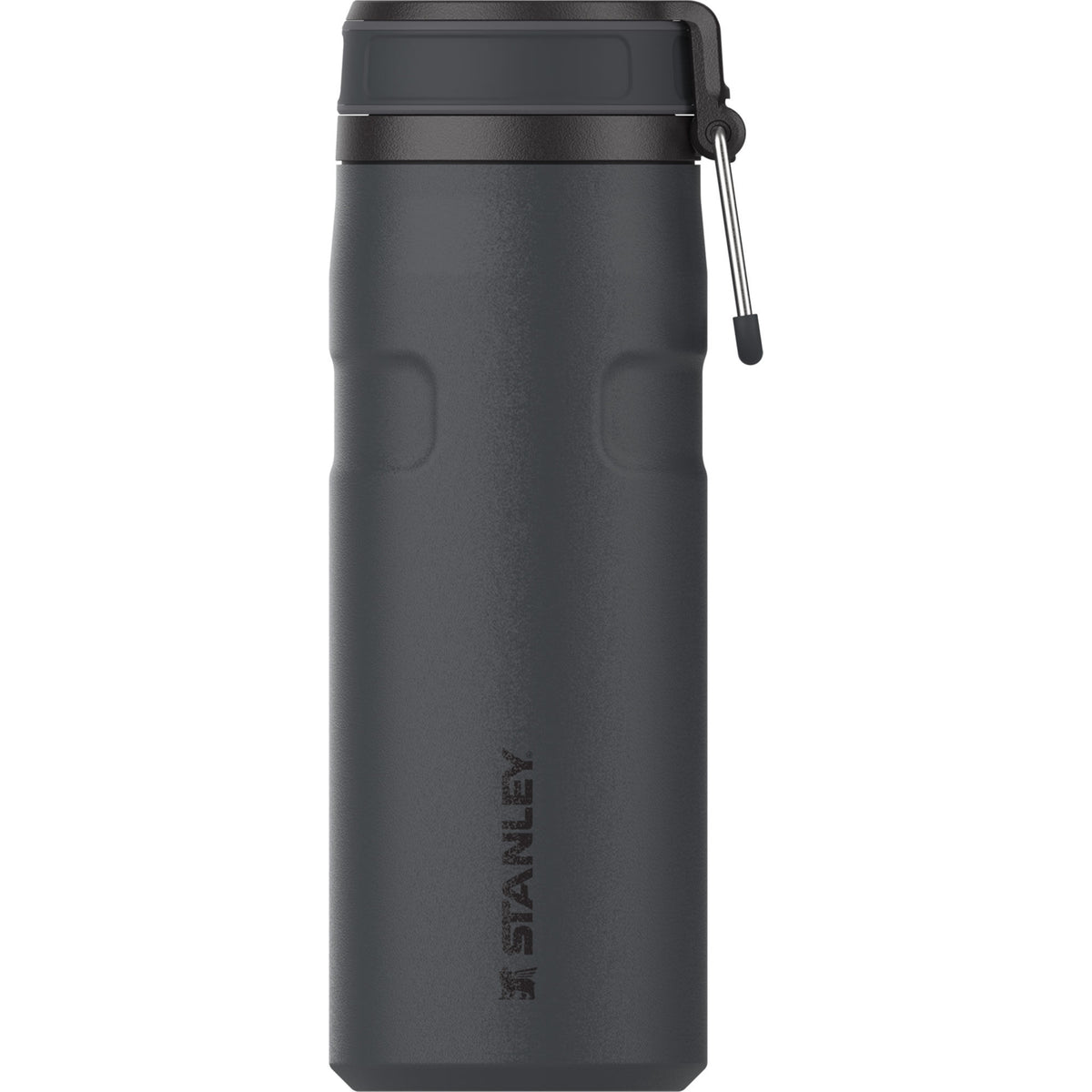 Sort Stanley Iceflow Twist Flip termoflaske på 0,47 liter