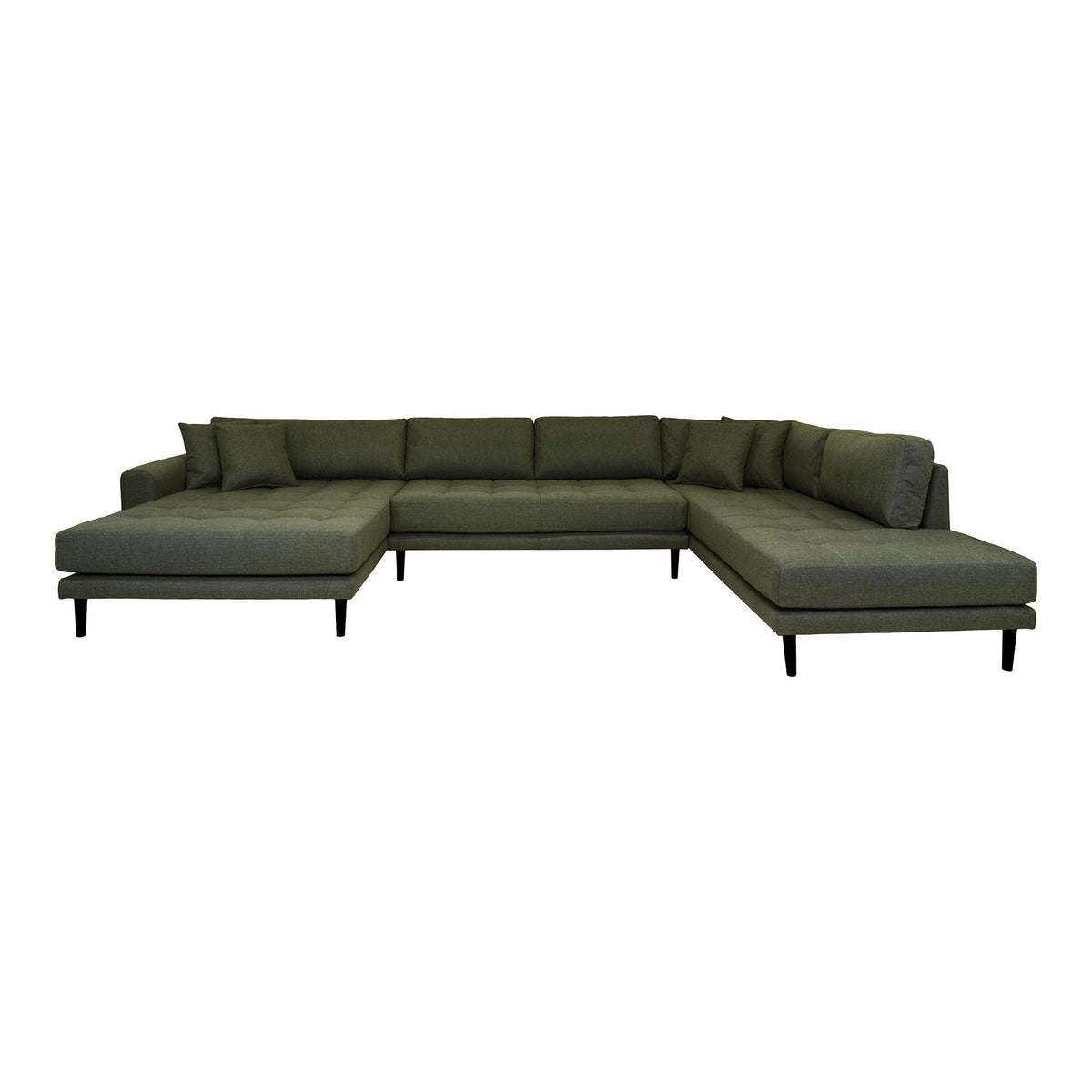 Se House Nordic - Lido U-Sofa Åben Ende i olivengrøn ❤ Kæmpe udvalg i House Nordic - Køb online på udsalg og tilbud lige nu ❤ Billig fragt og hurtig levering - Varenummer: Bolig&Haven-43685049204988 og barcode / Ean: 5713917021123 på lager - Udsalg på Få op til 67% i rabat - Find over 1.798 brands på udsalg