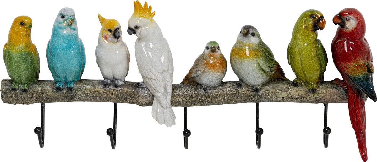 Se KARE DESIGN Exotic Birds knagerække, m. 5 knager - multifarvet polyresin og stål ❤ Kæmpe udvalg i Kare Design - Køb online på udsalg og tilbud lige nu ❤ Meget billig fragt og hurtig levering: 1 - 2 hverdage - Varenummer: Boboonline-94661 og barcode / Ean: 4025621847946 på lager - Udsalg på Møbler,Knagerækker Spar op til 51% - Over 785 kendte brands på udsalg
