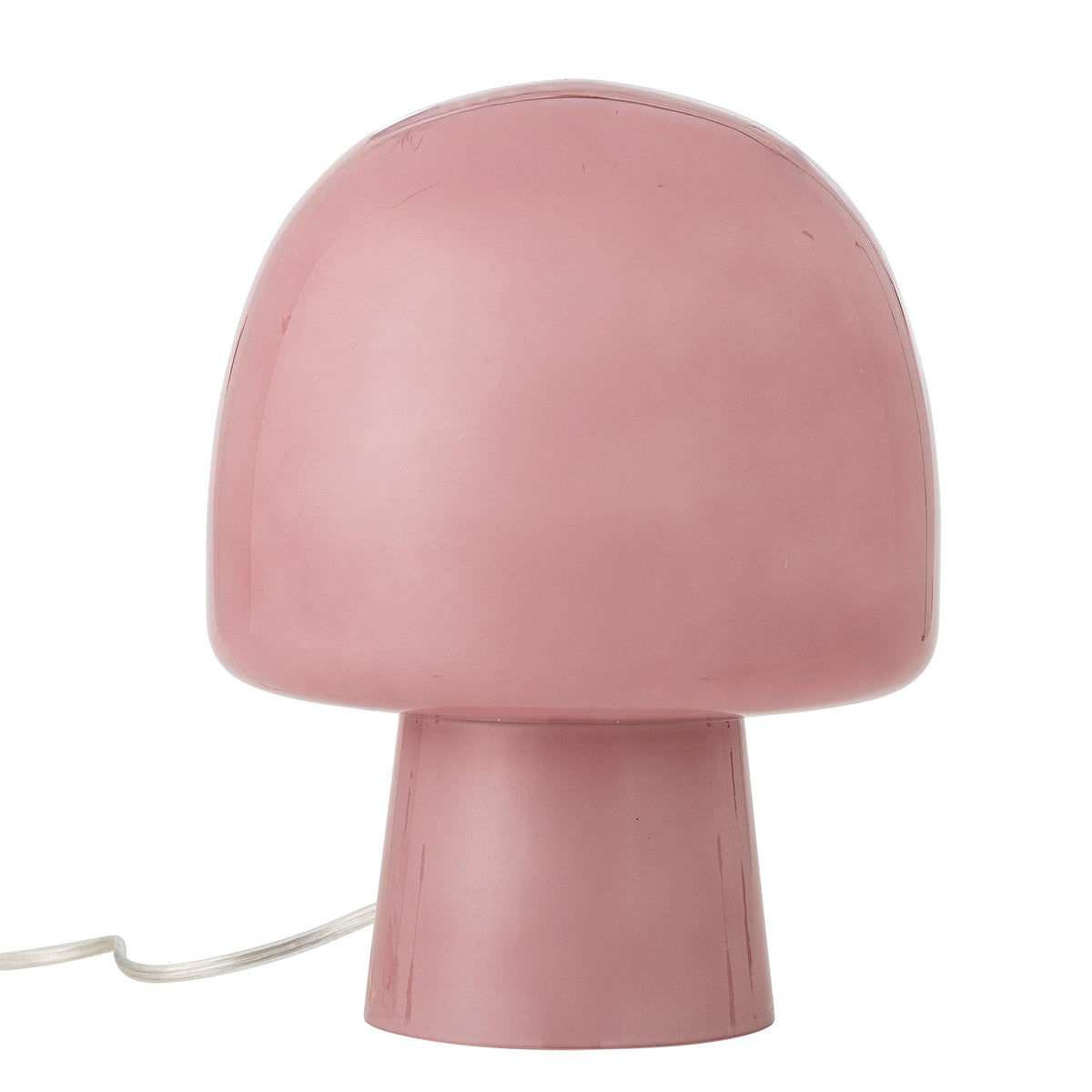 Rosa Paddy bordlampe i glas fra Bloomingville