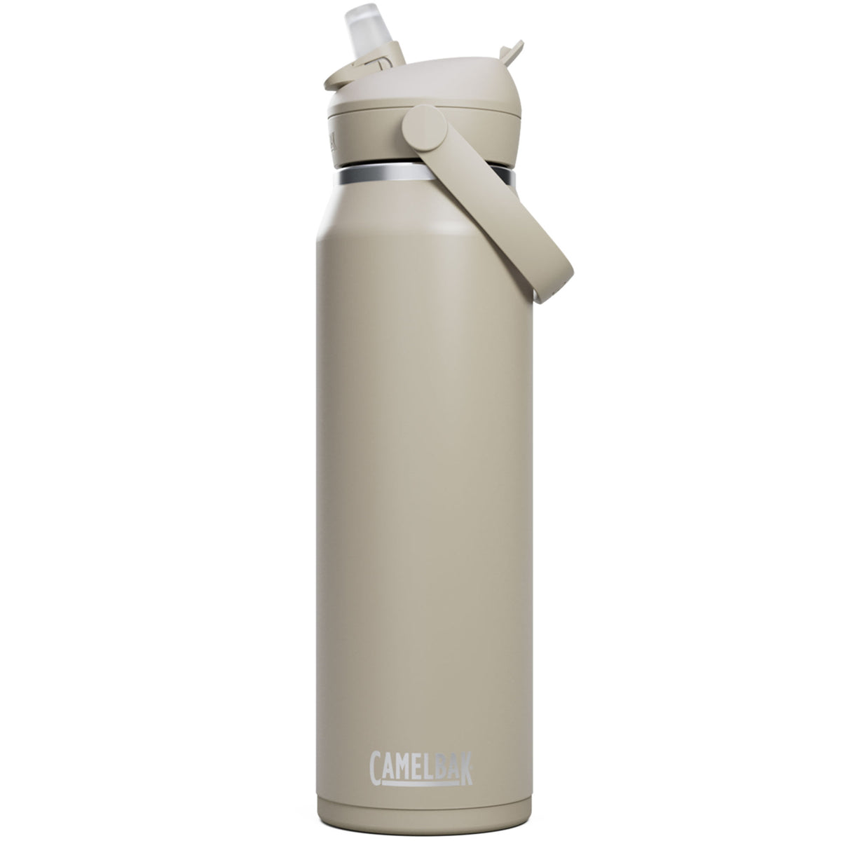 Camelbak Thrive Flip Straw drikkeflaske på 1 liter i farven stone