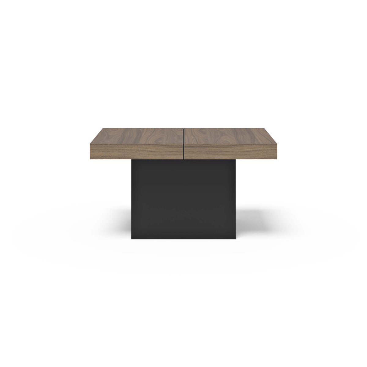 Temahome Chess sidebord i valnød og sort, 88x65 cm