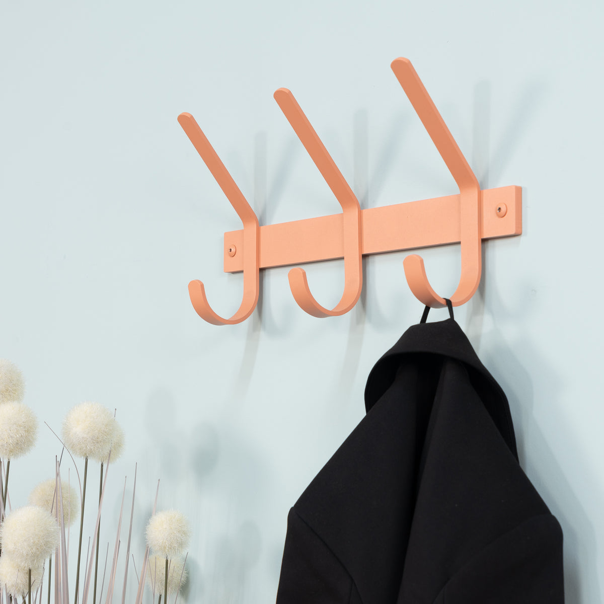 Se Gancho - Knagerække med tre knager i terracotta farvet metal ❤ Kæmpe udvalg i 3-nordic - Køb online på udsalg og tilbud lige nu ❤ Billig fragt • Hurtig levering - Varenummer: 3-nordic-8664 og barcode / Ean: på lager - Udsalg på Entre - Knagerækker Store besparelser – op til 71% - Shop over 2.281 kendte brands på udsalg