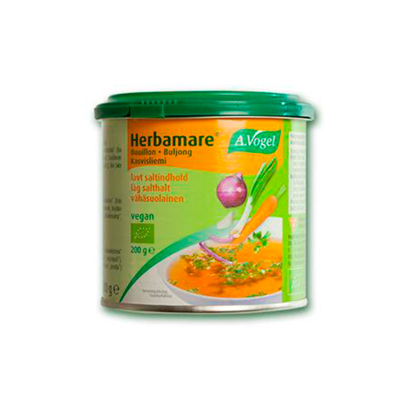 Se A. Vogel Herbamare Urtebouillon Lavt saltindhold Ø 200 g. ✔ Kæmpe udvalg i A. Vogel - Køb online på udsalg og tilbud lige nu ✔ Hurtig levering til lave fragtpriser - Varenummer: Helsegrossisten-5760 og 7610313412617 på lager - Udsalg på Mad & drikke > > Store besparelser – op til 77% - Udsalg på mere end 2.281 populære mærker