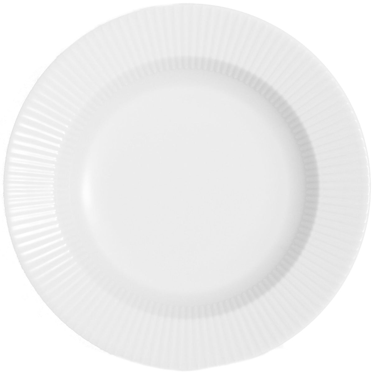 Fire dybe tallerkener i porcelæn fra Eva Trio, serien Legio Nova, 25 cm