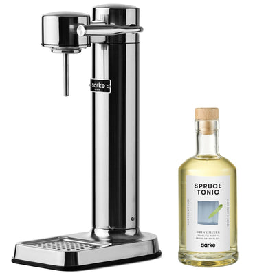 Se Aarke Drink Mixer Spruce Tonic + Carbonator 3, poleret stål ❤ Stort online udvalg i Aarke ❤ Meget billig fragt og hurtig levering: 1 - 2 hverdage - Varenummer: KTO-TONIC-PAKET STÅL og barcode / Ean: på lager - Udsalg på Sodavandsmaskine Spar op til 51% - Over 1354 design brands på udsalg