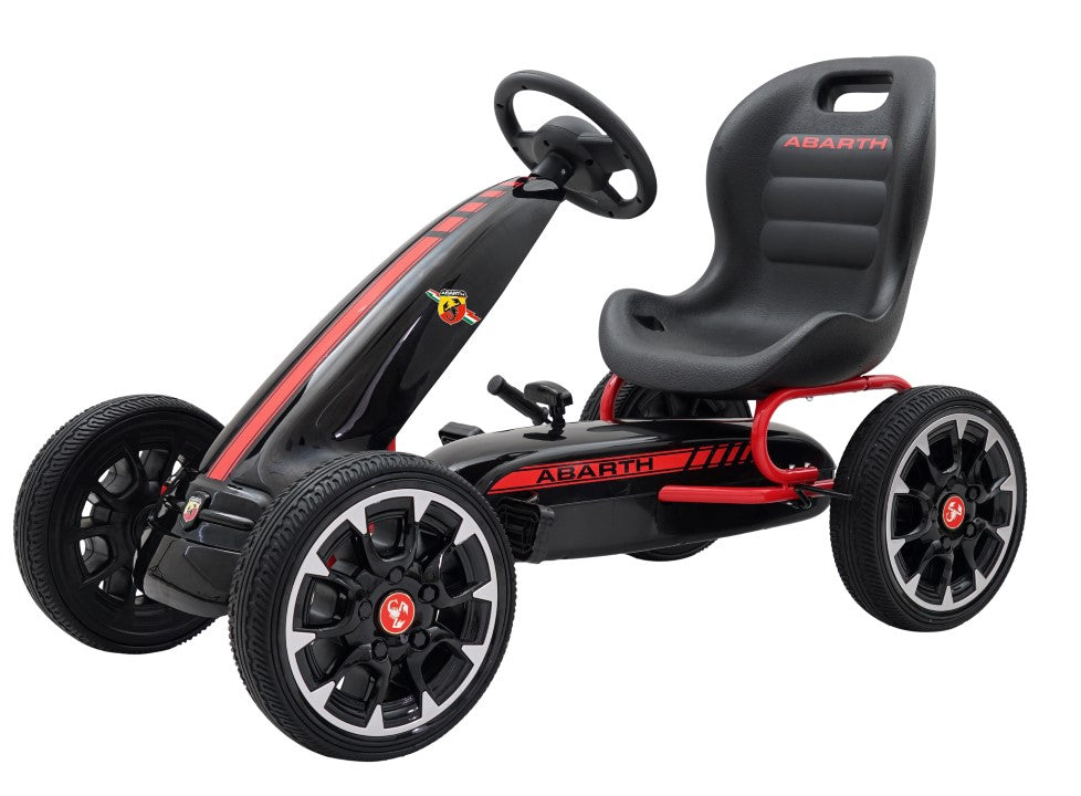 Se Abarth Pedal GoKart til børn 3-8 år, Sort ✔ Kæmpe udvalg i MegaLeg - Køb online på udsalg og tilbud lige nu ✔ Hurtig levering til lave fragtpriser - Varenummer: MMAction-12618 og 5712548997999 på lager - Udsalg på Gokarts med Pedaler Spar stort – op til 53% - Eksklusivt udsalg på over 2.739 mærker