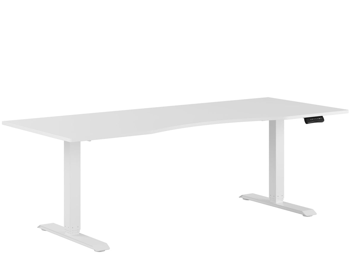 Se Premium Hæve/Sænkebord m/2 motorer og maveudtag 200x80cm - Hvid-hvid ❤ Kæmpe udvalg i Zederkof - Køb online på udsalg og tilbud lige nu ❤ Billig fragt og hurtig levering - Varenummer: Zederkof-174507 - Udsalg på Indendørs - Bord - Hæve sænkeborde - Elektrisk hæve sænkebord Spar stort – op til 53% - Over 2.739 kendte mærker online
