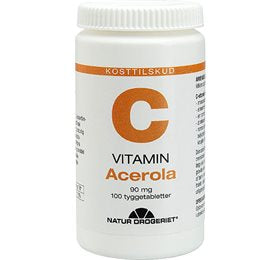 Se ND Acerola C vitamin 100 tab. ✔ Kæmpe udvalg i Natur Drogeriet A/S - Køb online på udsalg og tilbud lige nu ✔ Lav fragtpris og hurtig levering - Varenummer: Helsegrossisten-57110 og 5703137000800 på lager - Udsalg på Sundhed > Natur Drogeriet A/S > Immunforsvar Få op til 69% i rabat - Shop populære mærker fra over 2.739 mærker