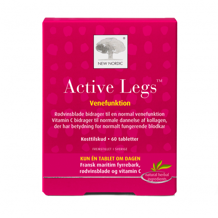 Se New Nordic Active Legs 60 tabl. ✔ Kæmpe udvalg i New Nordic - Køb online på udsalg og tilbud lige nu ✔ Meget billig fragt og hurtig levering - Varenummer: Helsegrossisten-45422 og 5021807454228 på lager - Udsalg på Sundhed > New Nordic > Kredsløb Spar stort – op til 53% - Over 2.739 kendte mærker på stort udsalg