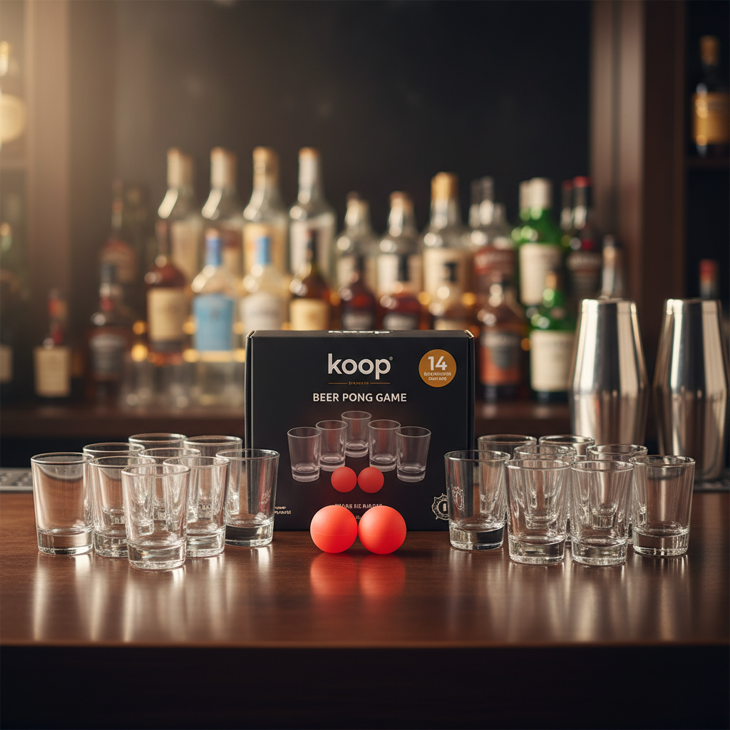 Se Koop Beer Pong Sæt 14 Shotglas 60 Ml + 2 Bolde ✔ Kæmpe udvalg i Koop - Køb online på udsalg og tilbud lige nu ✔ Billig fragt • Hurtig levering - Varenummer: Barlife-753311 og 8720573878210 på lager - Udsalg på Glas - Plastglas - Polycarbonat shotsglas Op til 57% rabat - Kendte mærker på udsalg – over 1.329 mærker