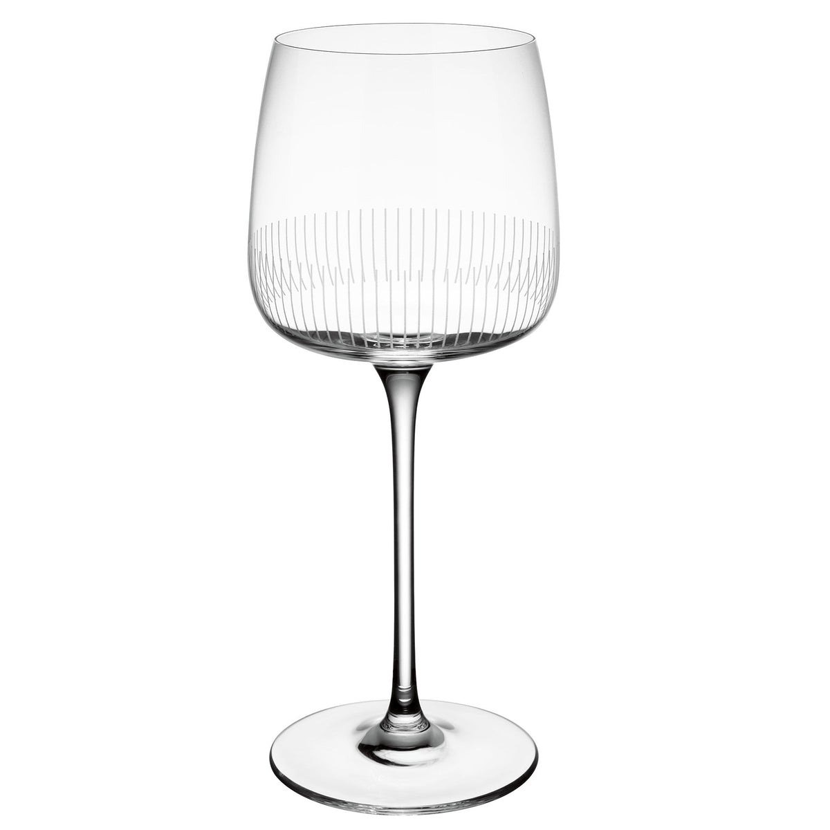 Fire Villeroy & Boch Afina rødvinsglas på 200 ml med relieffdetaljer
