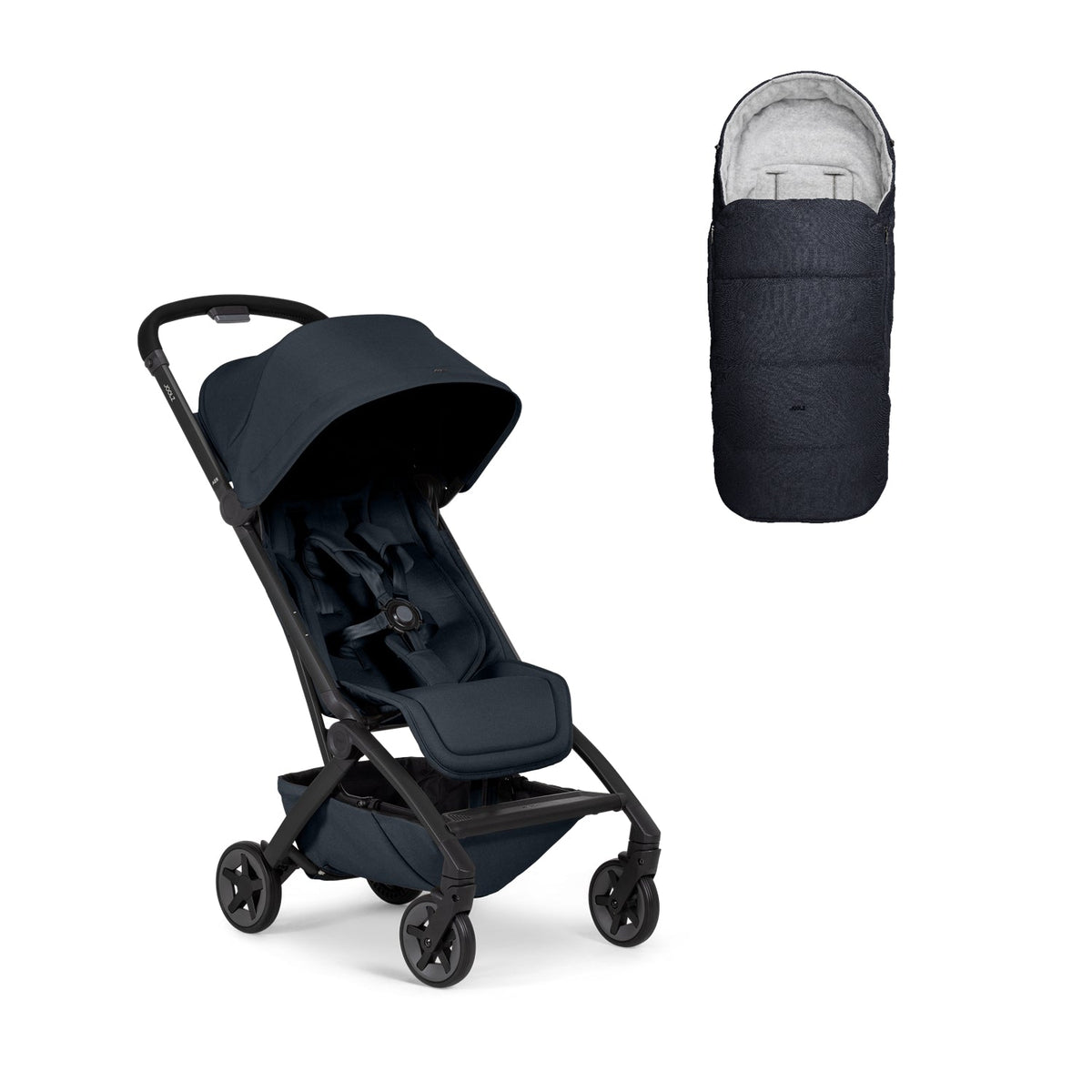 Joolz Aer2 klapvogn i Dark Navy inklusive kørepose