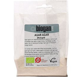 Biogan Agar agar pulver Ø &bull; 30g.
