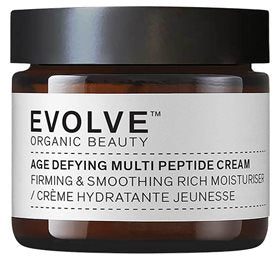 Se Evolve Age Defying Multi Peptide Cream 60ml. ✔ Kæmpe udvalg i Evolve Organic Beauty - Køb online på udsalg og tilbud lige nu ✔ Super billig fragt og lynhurtig levering - Varenummer: Helsegrossisten-57937 og 5060200043264 på lager - Udsalg på Personlig pleje > Ansigt > Evolve Organic Beauty Spar stort – op til 59% - Over 2.739 mærker med kæmpe udsalg