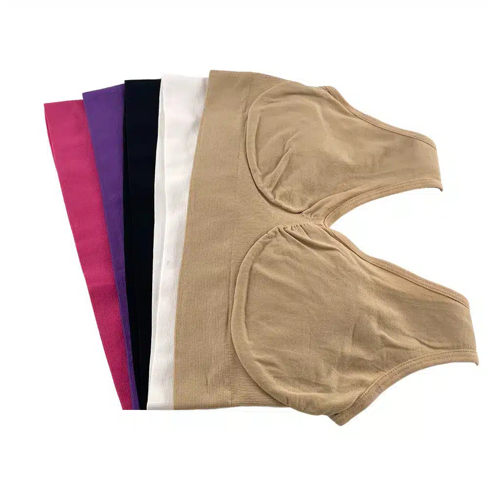 Se Ahh Bra - pakke med 5 stk. sømløs bh (fås i flere forskellige farver) - Sort - hvid - beige - pink - lilla / EU XXL ✔ Kæmpe udvalg i Satana - Køb online på udsalg og tilbud lige nu ✔ Meget billig fragt og hurtig levering - Varenummer: Satana-42415803891790 på lager - Udsalg på Sundhed > Spar stort – op til 71% - Over 2.739 brands med kæmpe udsalg