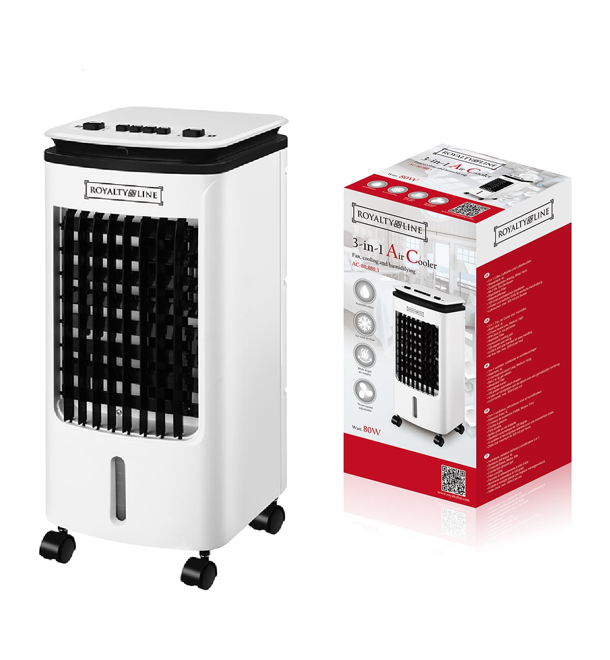 Se Luftkøler 3-i-1 - Air Cooler fra Royalty Line (4 liter tank) ✔ Kæmpe udvalg i Satana - Køb online på udsalg og tilbud lige nu ✔ Billig fragt • Hurtig levering - Varenummer: Satana-166099 på lager - Udsalg på Mad & drikke > Pukka > Spar helt op til 57% - Udsalg på produkter fra mere end 2.739 brands