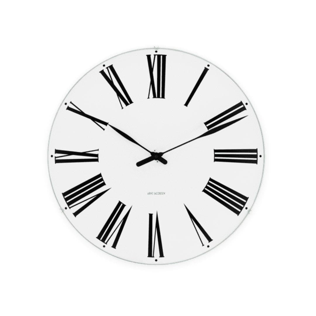 AJ Vægur Roman Ø29 designet af Arne Jacobsen og produceret af Rosendahl